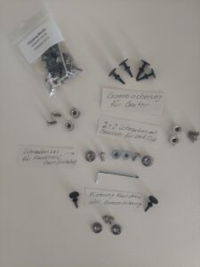 Schrauben Set Floating Boots3